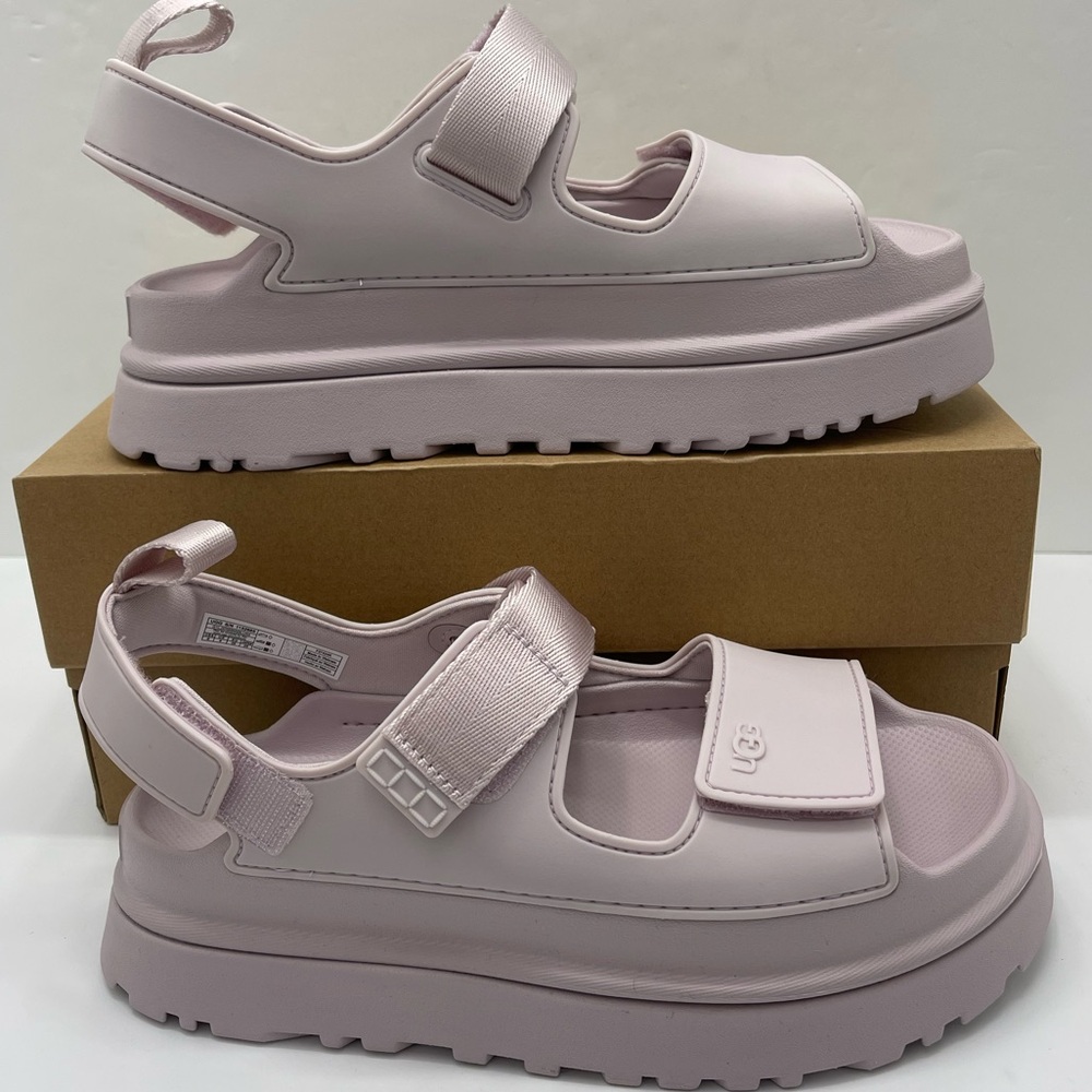 UGG Platform Sandals 
W / 1152685
W GOLDENGLOW
BYF Bay Fog
New